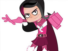 Los nuevos dibujos animados para niños SheZow, giran en torno a un superhéroe transexual