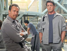 Poster del thriller de Escape Plan, con Arnold Schwarzenegger y Sylvester Stallone